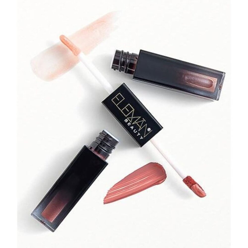 Eleman Beauty Santorini Dual Ended Liquid Lipstick Vegan Smooth Long Lasting NEW - Picture 3 of 7
